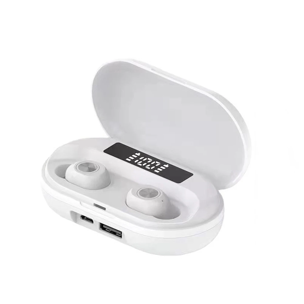 

S5 True Wireless Bluetooth Headset High Quality Mobile Power Touch Universalheadset High Quality Stereo Audio For Smart Phones