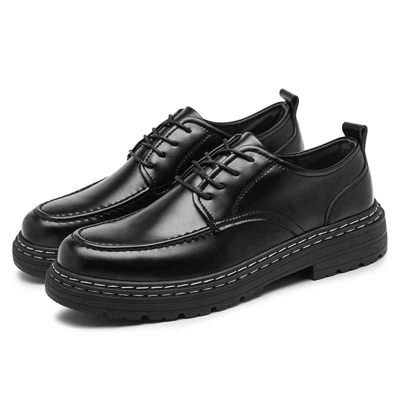 

Mens Luxury Casual Genuine Leather High-quality Leisure Black Tooling Shoes Comfortable Inside Handmade Trend Loafers Size38-45