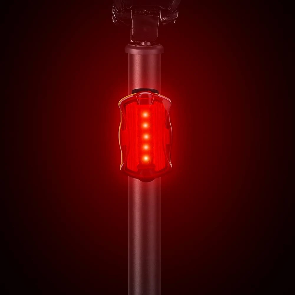 Комплект велосипедных фонарей черная фара водонепроницаемая простая в