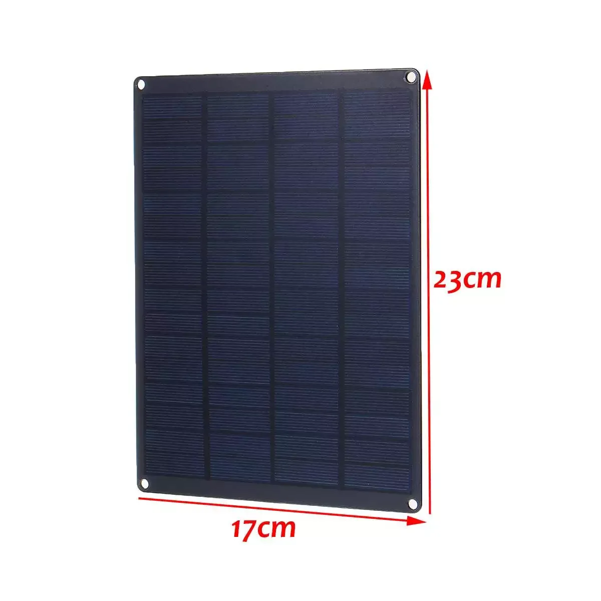 

2023USB Solar Panel Output Solar Cells Poly Solar Panel with Car Charger for Boat Car Yacht Battery 25W 12V 21*16.5*2.5CMsolar p