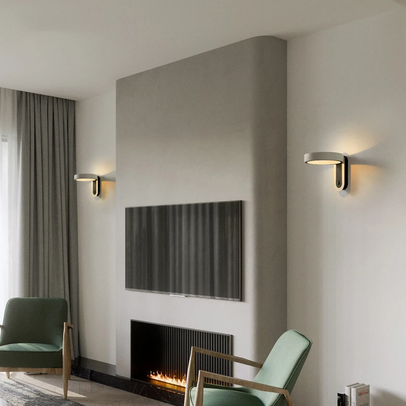 

Современные настенные светильники для смены фонаря домашний интерьер спальня светильник скандинавский прикроватный светодиодный бра настенная лампа светильник