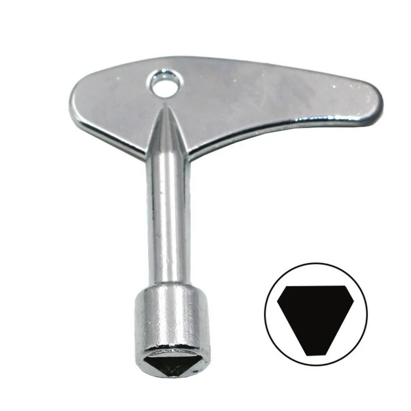 

1PCS Single Inner Triangular Key Elevator Key Inside Triangle Water Meter Valve Key Tools Set Professional Universal Wrench