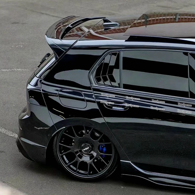 Спойлер для VW Volkswagen GOLF 8 MK8 Pro R-line GTI R 2020-2023 черный/карбоновый спойлер из