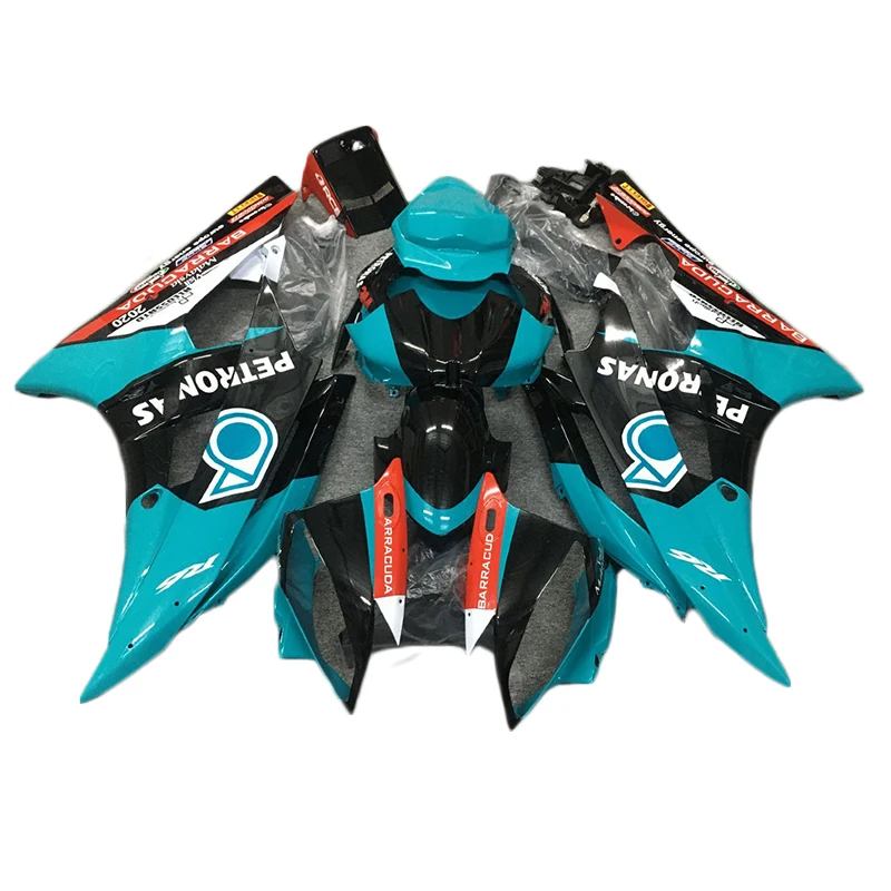 

Top-hole Fairings For YAMAHA YZF R6 2006 2007 Blue Black Superior Injection fairing kit r6 06 07 Aftermarket Bodywork MK48