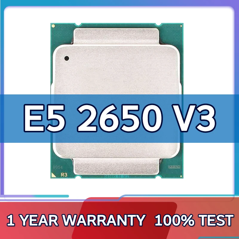 

Used E5 2650 V3 2.3GHz 25MB 10Core 105W Socket LGA 2011-3 SR1YA Processor cpu