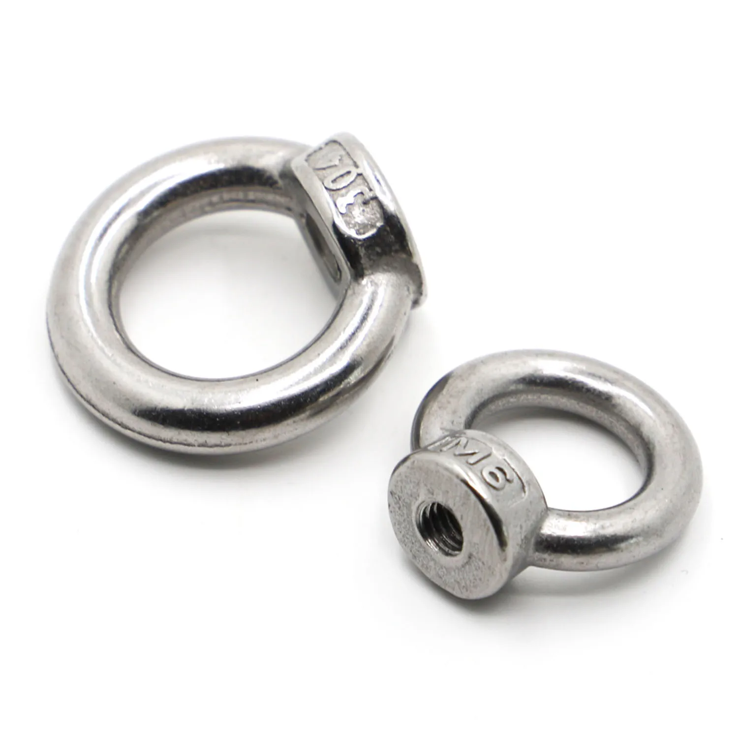 M3 M4 M5 M6 M8 M10 M12 304 Stainless Steel Marine Lifting Eye Nut Ring Nut Thread DIN582