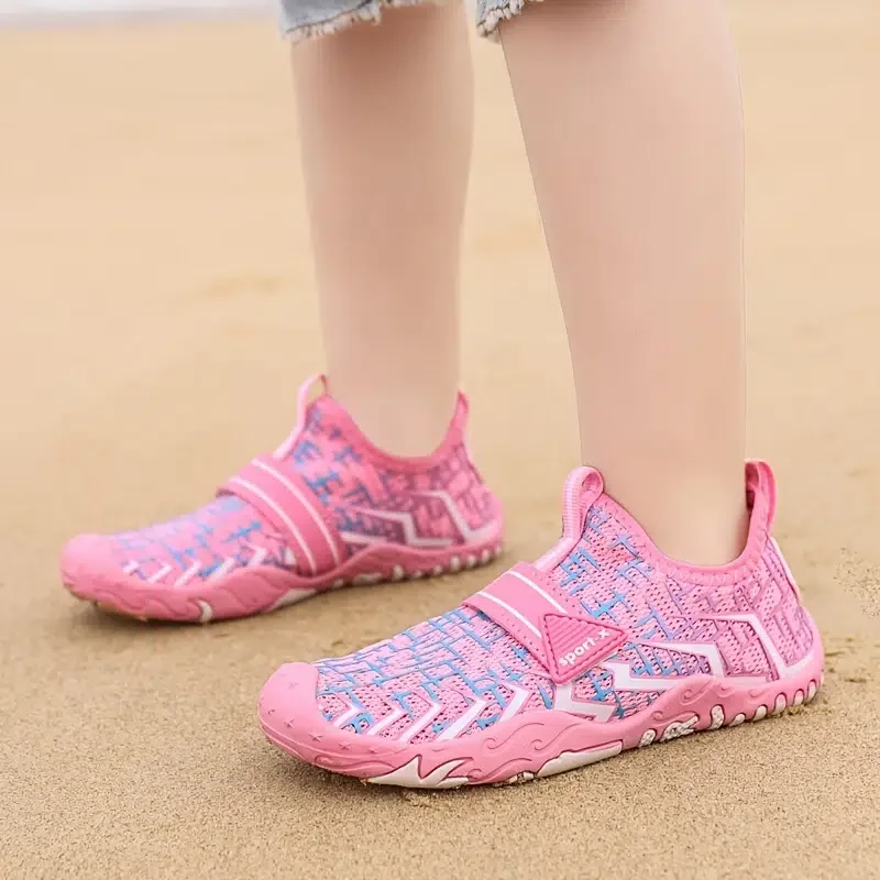 Kids Non-slip Water Shoes Quick Dry Lightweight Sport Shoes For Beach Swim Pool