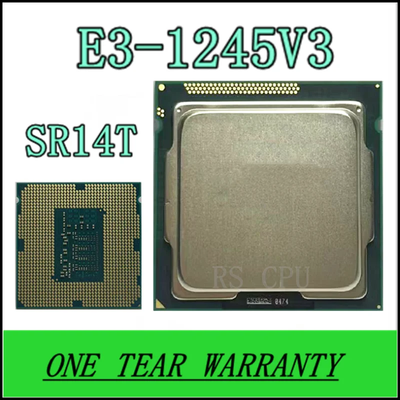 

E3-1245 V3 E3 1245v3 E3 1245 V3 SR14T 3,4 ГГц четырехъядерный процессор Delapan Ulir 8M 84W LGA 1150
