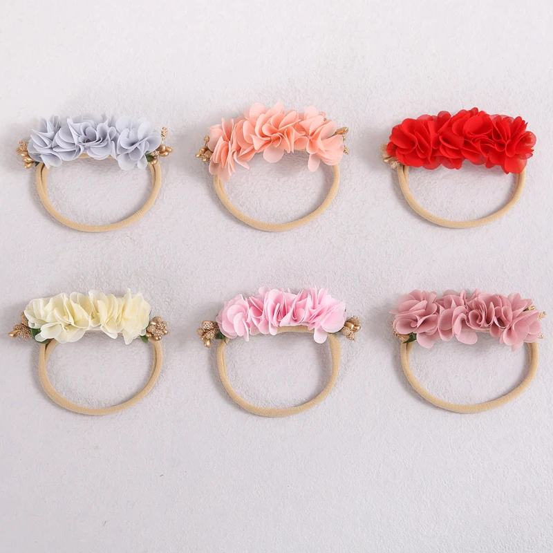 Рисунок 3 - Детские повязки на голову с цветочной