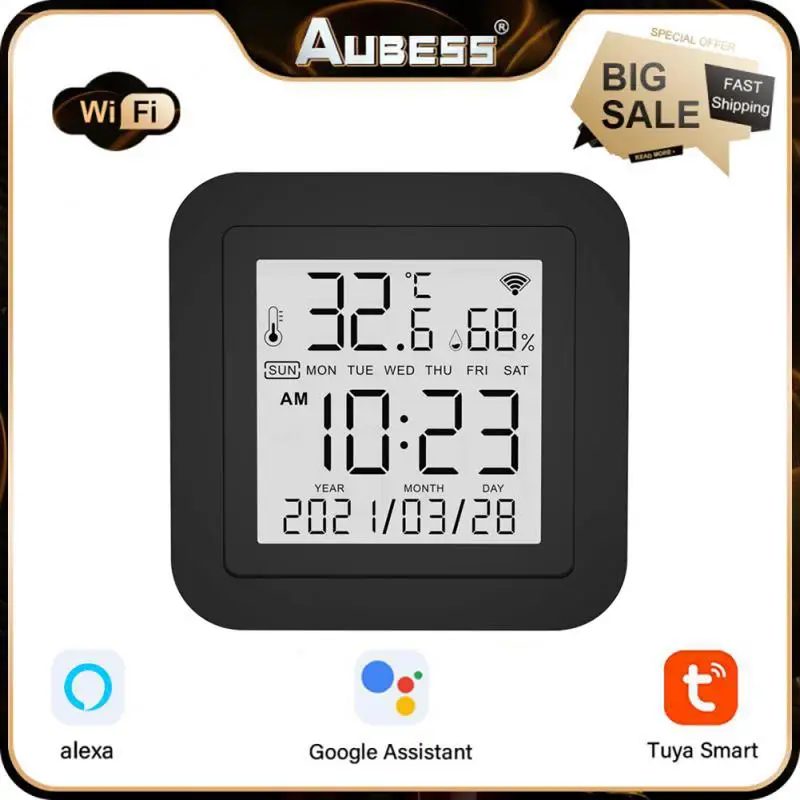 

3 в 1, Wi-Fi-приложение для измерения температуры и влажности