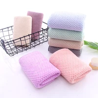 inexpensive coral fleece washcloths microfiber soft towels 35x75 super absorbent bathroom washcloths solid color cleansing towel