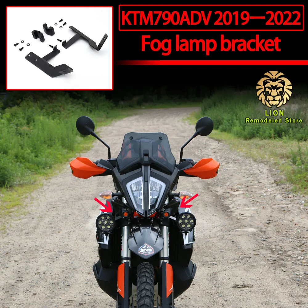 

for KTM 790adventure r 790 adventure Fog lamp headlight bracket 2019 2020 2021 2022 2023 Motorcycle accessories
