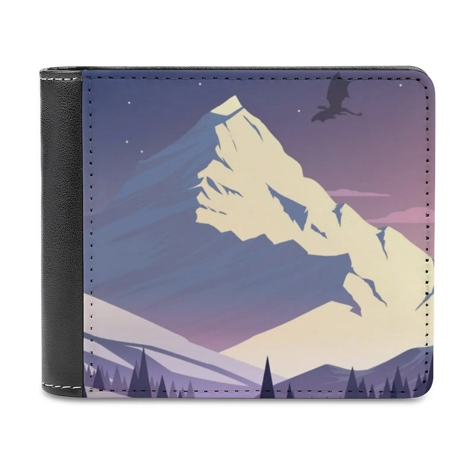 

Кошелек мужской из кожи с надписью «It And Back»