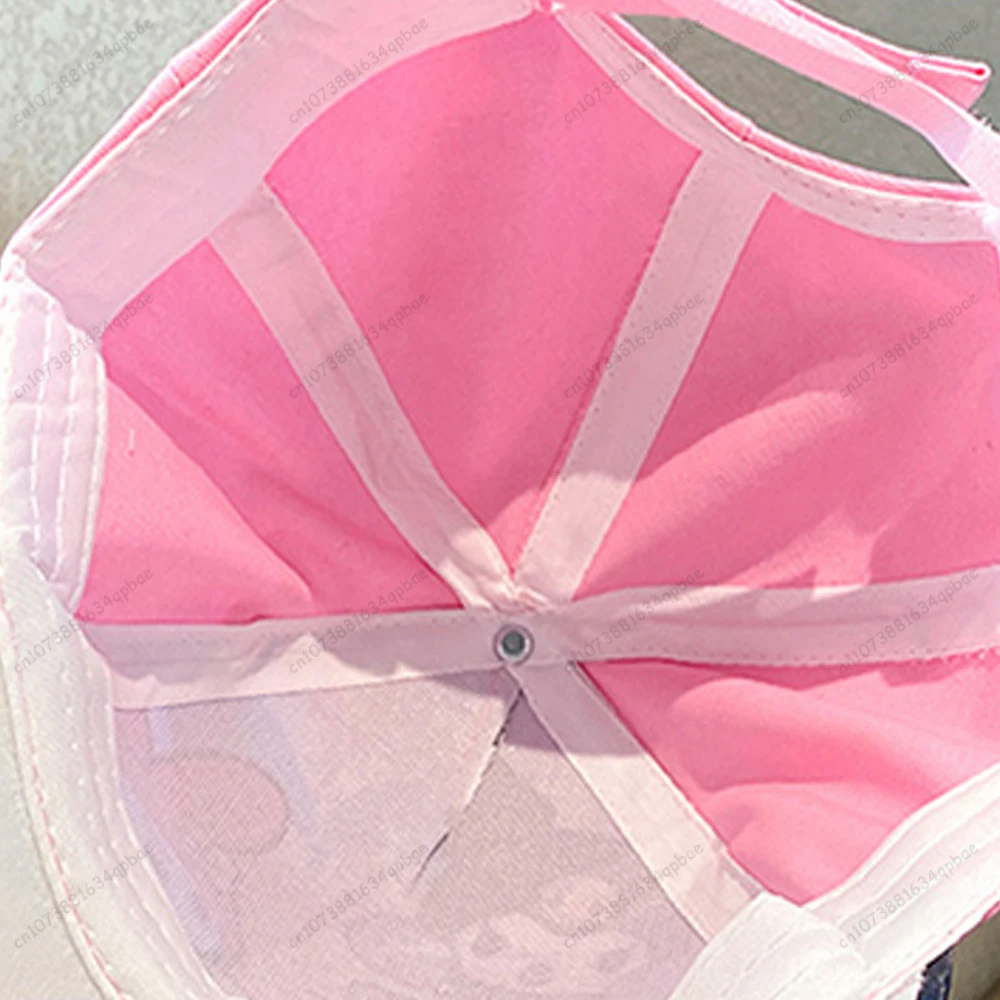 MINISO мультяшная шапка для детей детская летняя дышащая бейсболка