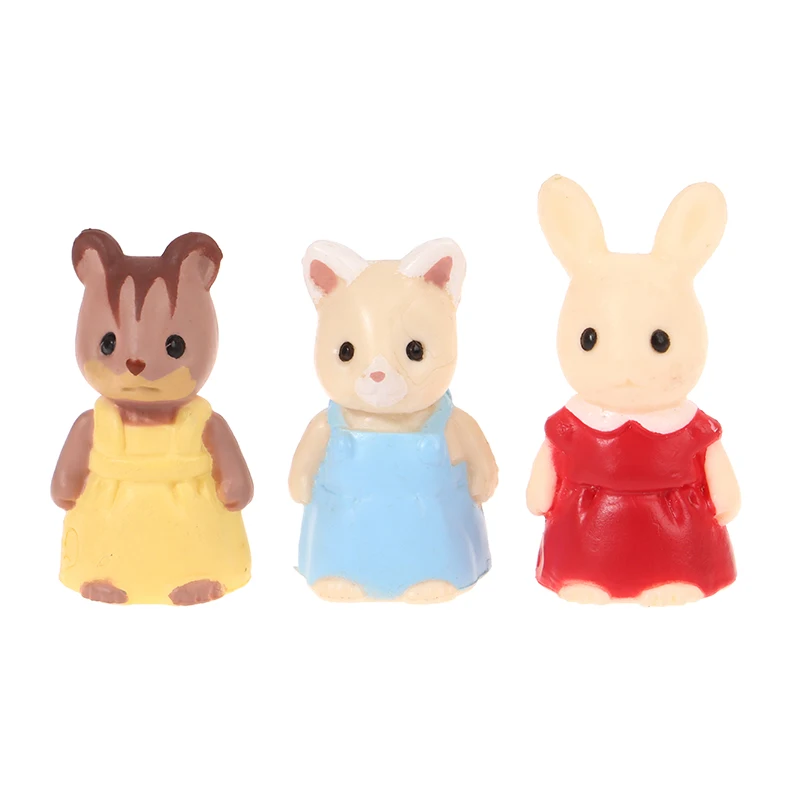 Мини-кролик садовая сцена декоративная игрушка аксессуары для дома реквизит