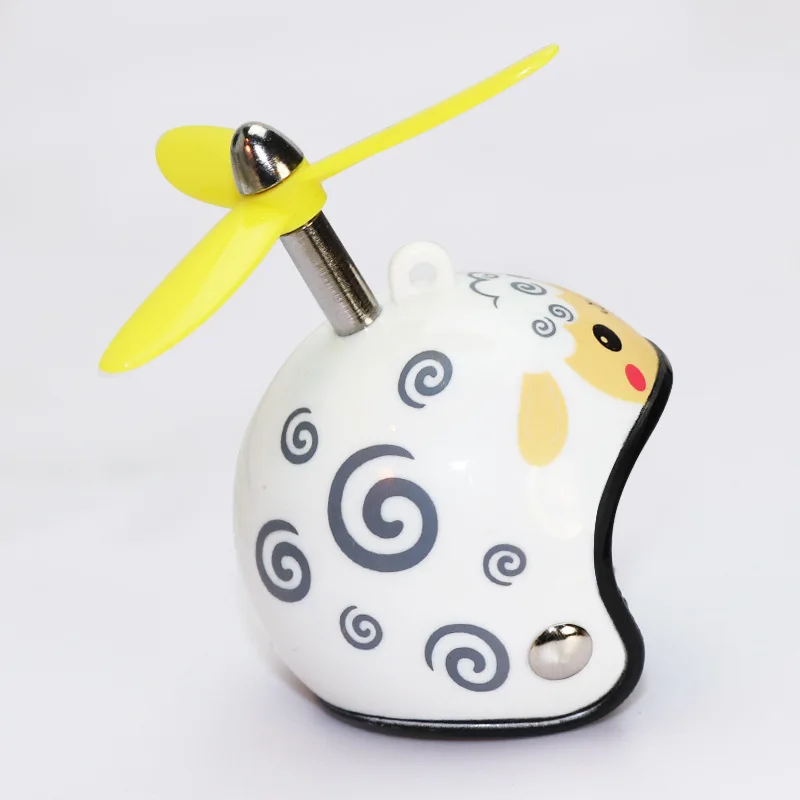 

Шлем с изображением утки и стрекозой, украшение для приборной панели автомобиля, модный шлем с мультяшным рисунком, желтый, черный, белый цвета