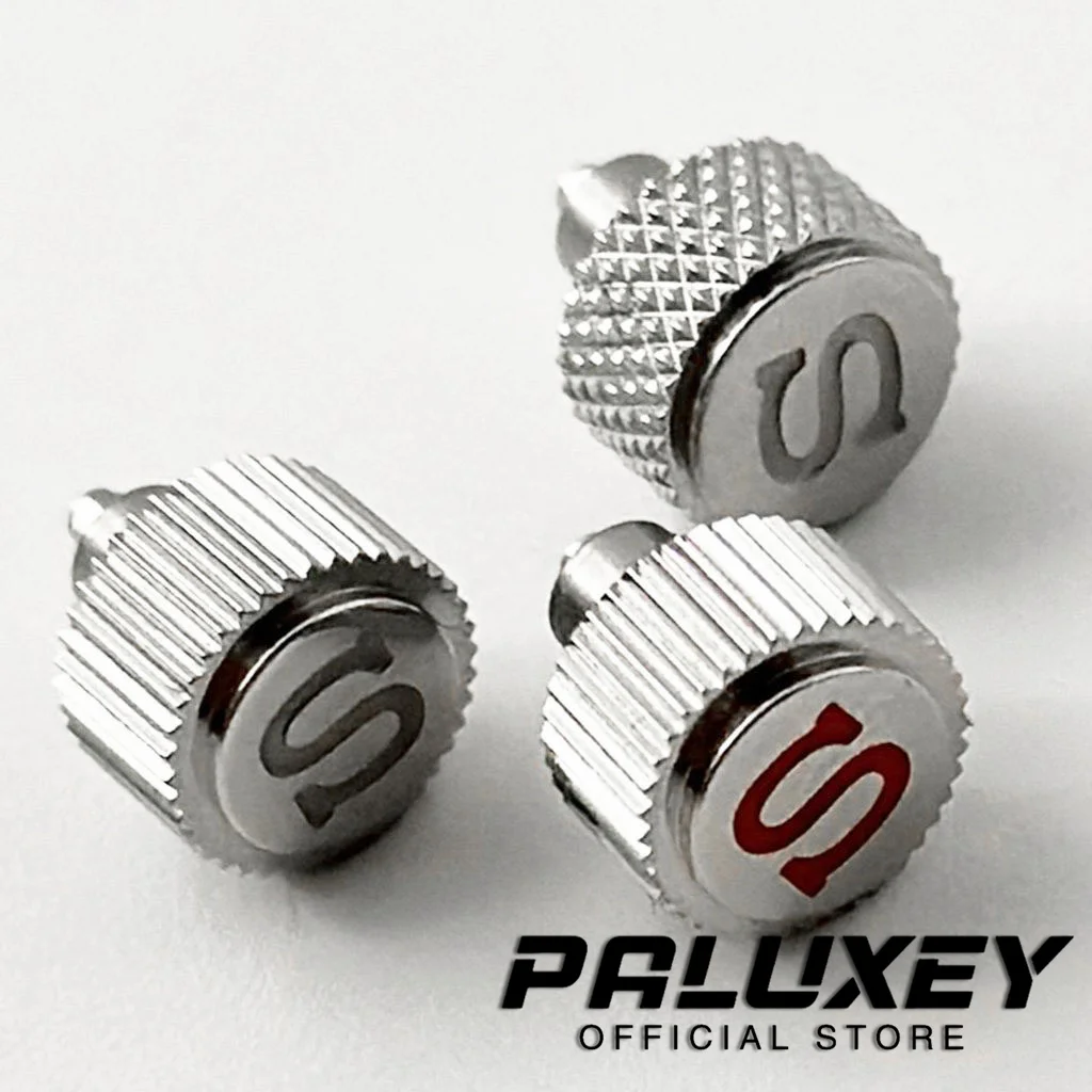 Фото SKX007 SKX009 Коронки для часов подходят для NH34 NH35 NH36 4R35 4R36 Механизм Серебряные часы S Коронки Замена деталей часов №1