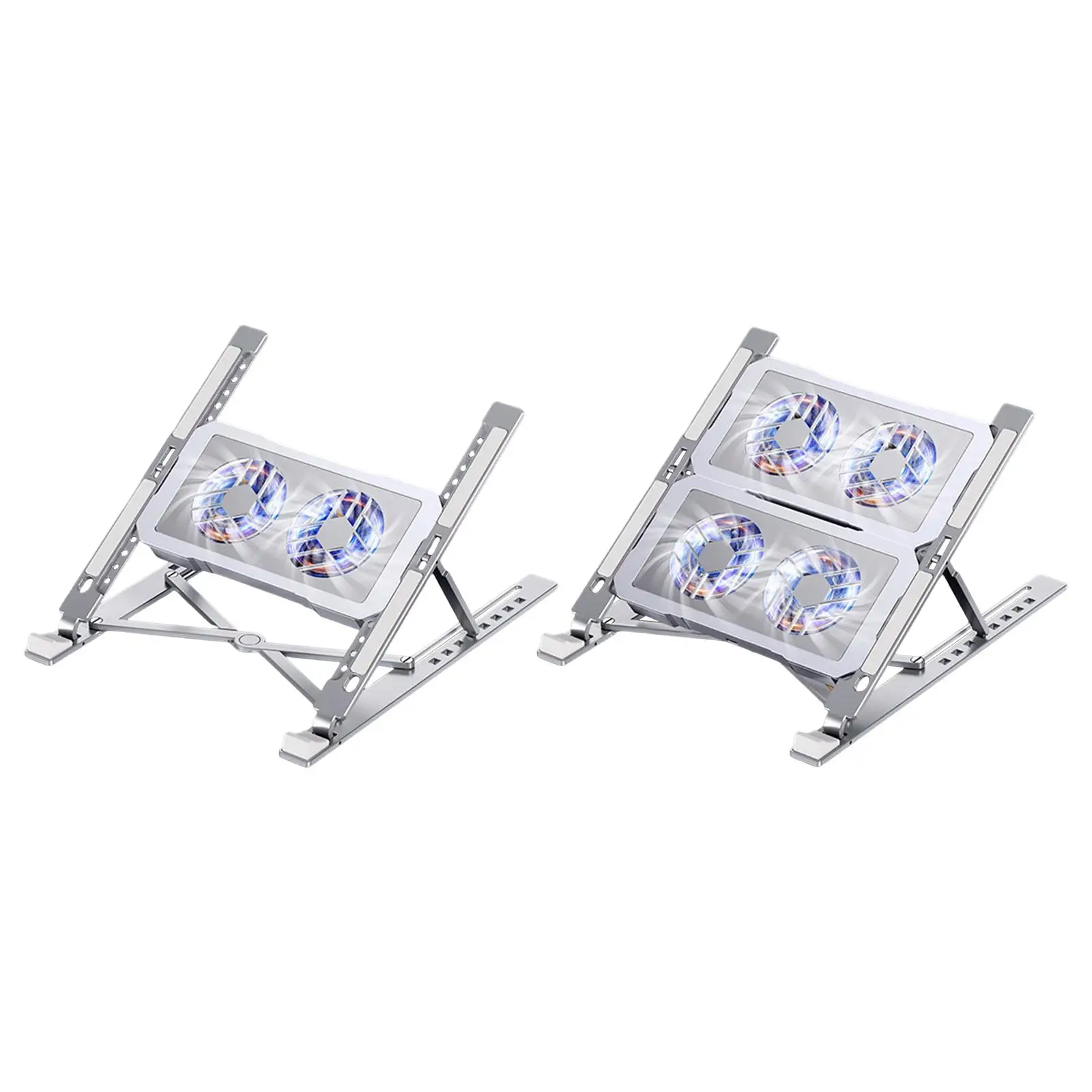 

Кулер для ноутбука, 8 скоростей, регулируемая высота, низкий уровень шума, портативный USB-порт, 6000 об/мин