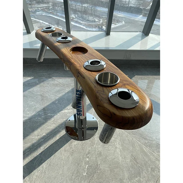 Морские удочки из тикового дерева ракетная лайнер