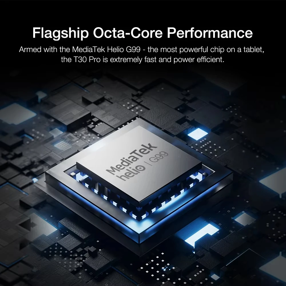 Фото Глобальная версия планшета DOOGEE T30 Pro 11'' с разрешением 2.5K, сертифицированным TÜV, высококачественными динамиками, аккумулятором Widevine L1 8580 мАч, 8 ГБ оперативной памяти и 256 ГБ встроенной памяти, Android №3