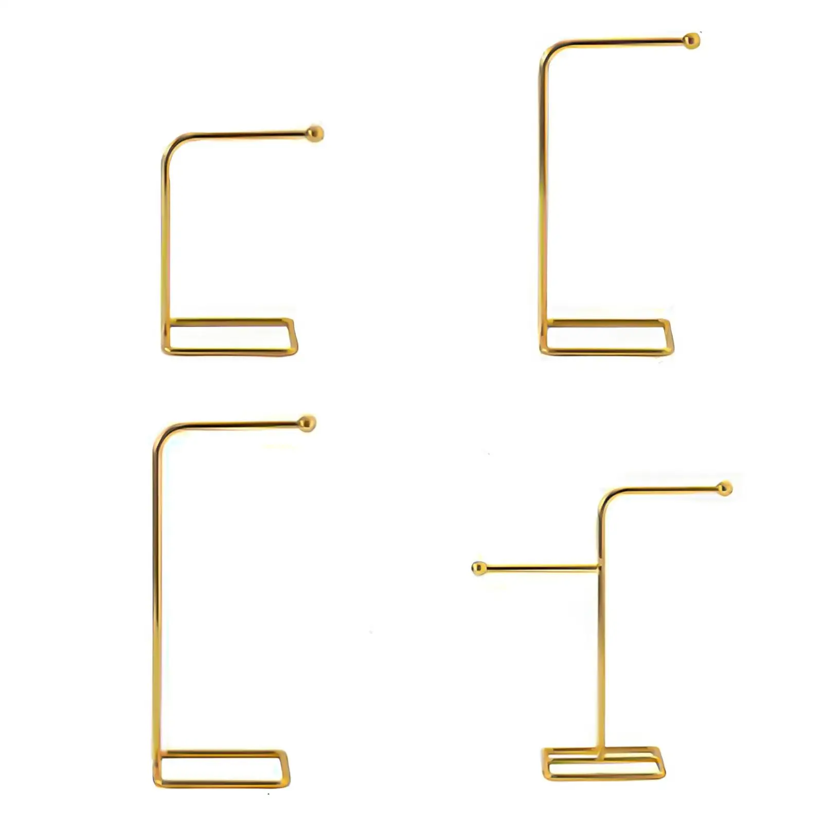 

Jewelry Shelf Exquisite Metal Stand for Rings Ear Stud Jewelry Shop Display