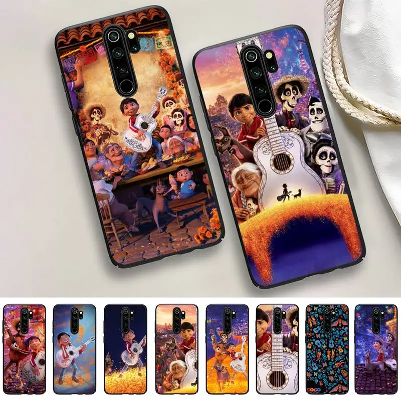 

Disney COCO Phone Case For Redmi 9 5 S2 K30pro Silicone Fundas for Redmi 8 7 7A note 5 5A