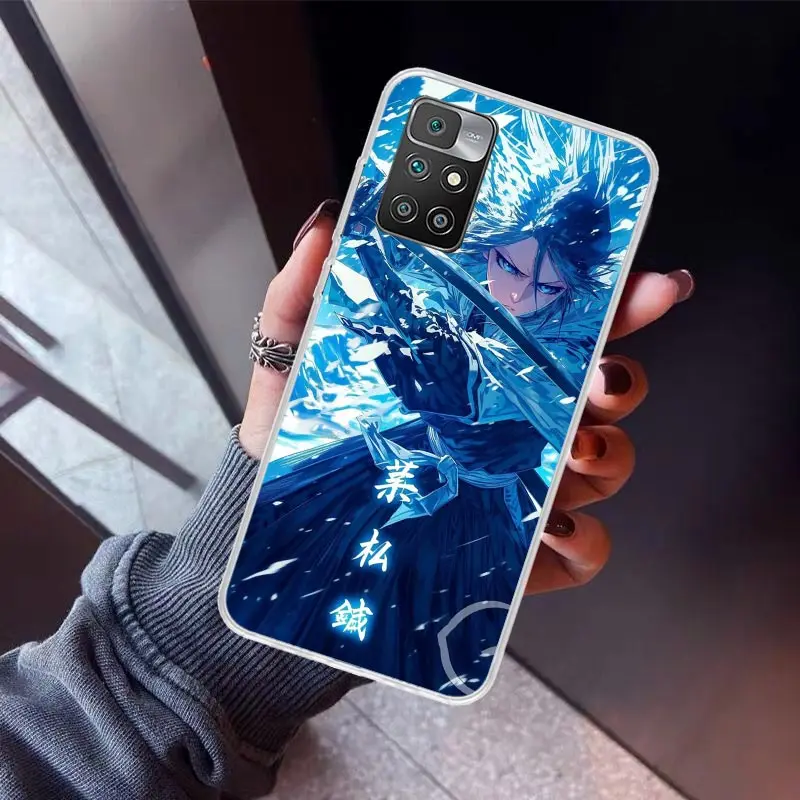 Чехол для телефона Bleach Kuchiki Rukia Xiaomi Redmi 12 12C 10A 10C 10 9A 9C 9T 9 8 8A 7 7A 6 6A K70 K60 K40 K20 Pro S2 Soft Cover