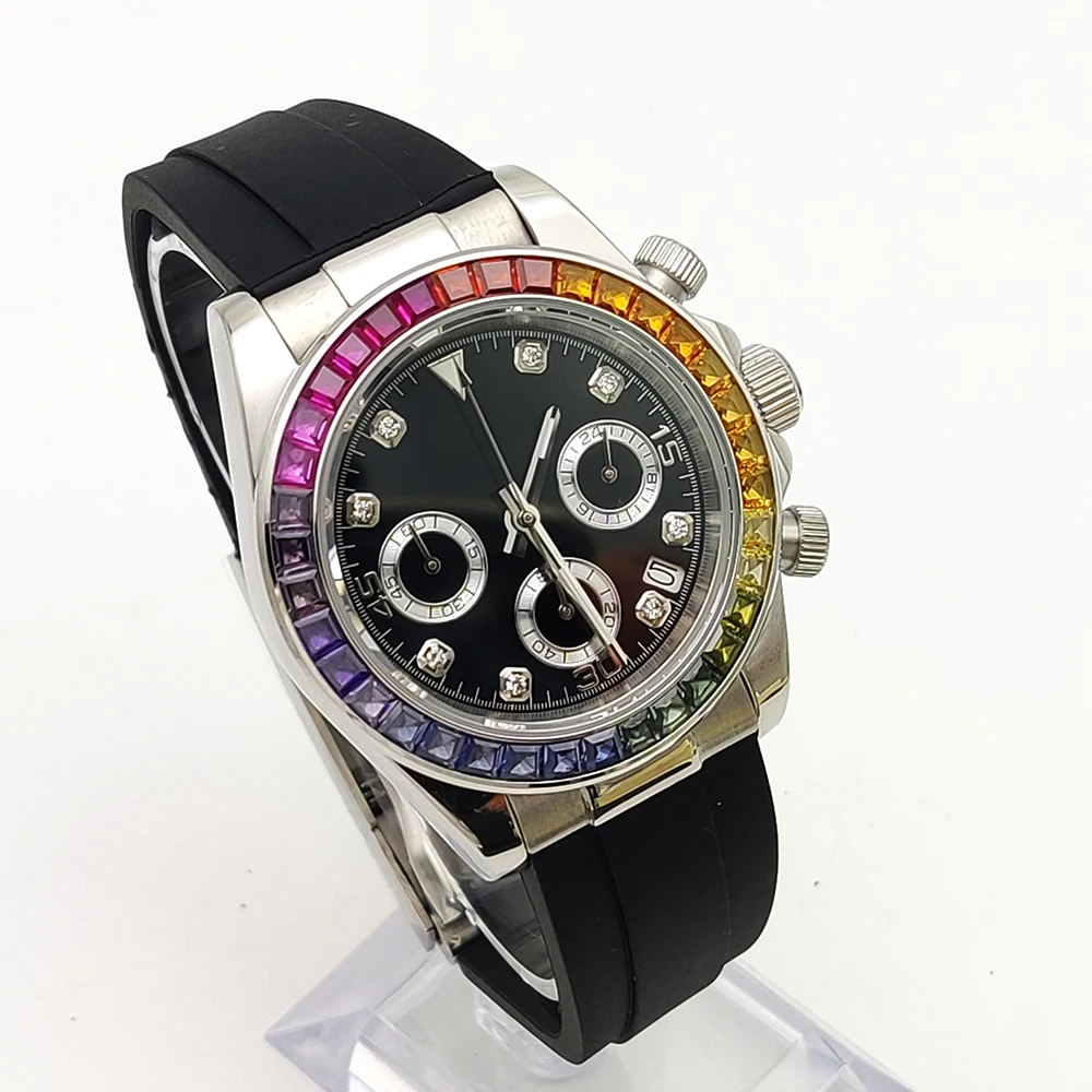 Мужские наручные кварцевые часы VK63 цвет в ассортименте