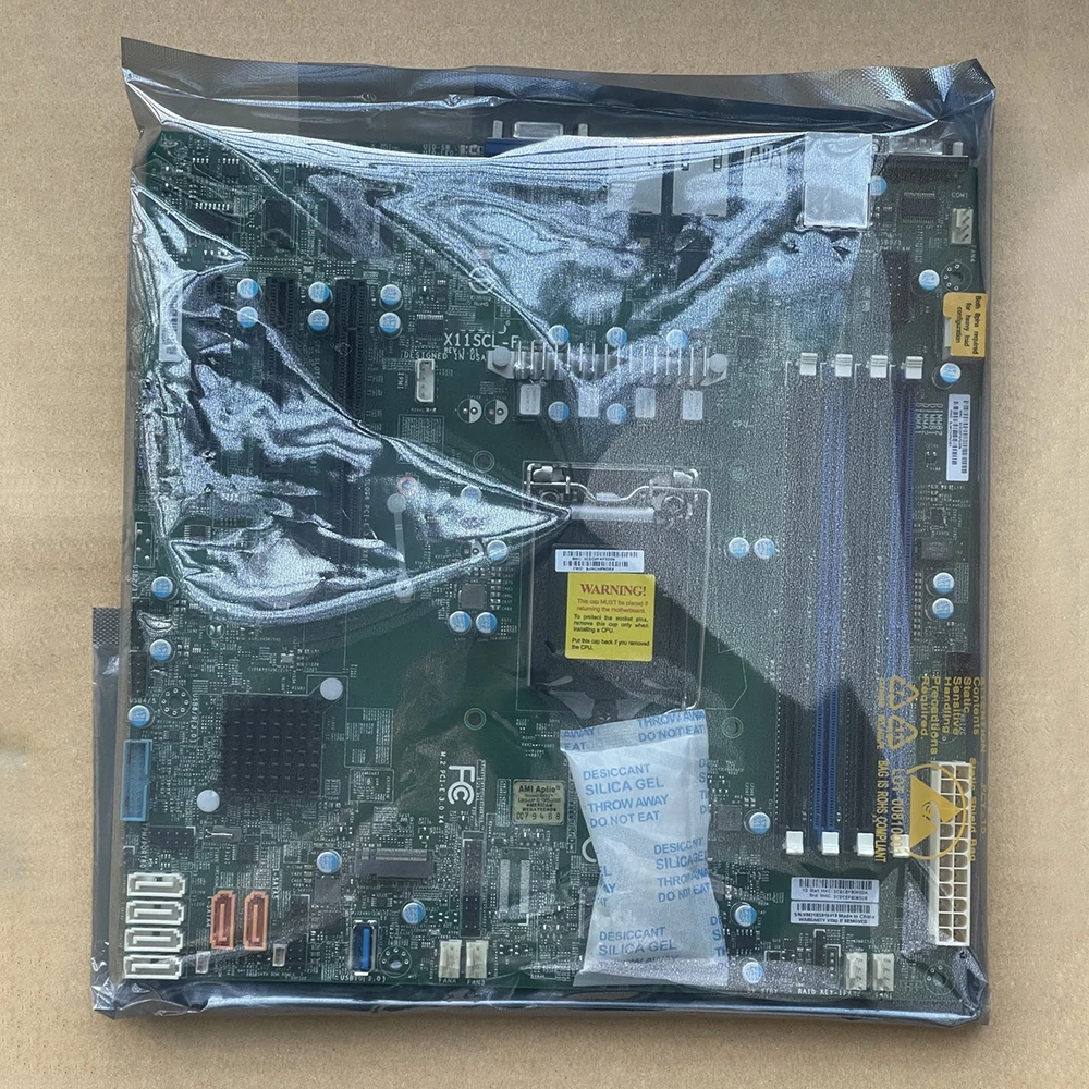 

X11SCL-IF для материнской платы Supermicro Server LGA1151Xeon E-2100/2200 процессор C242