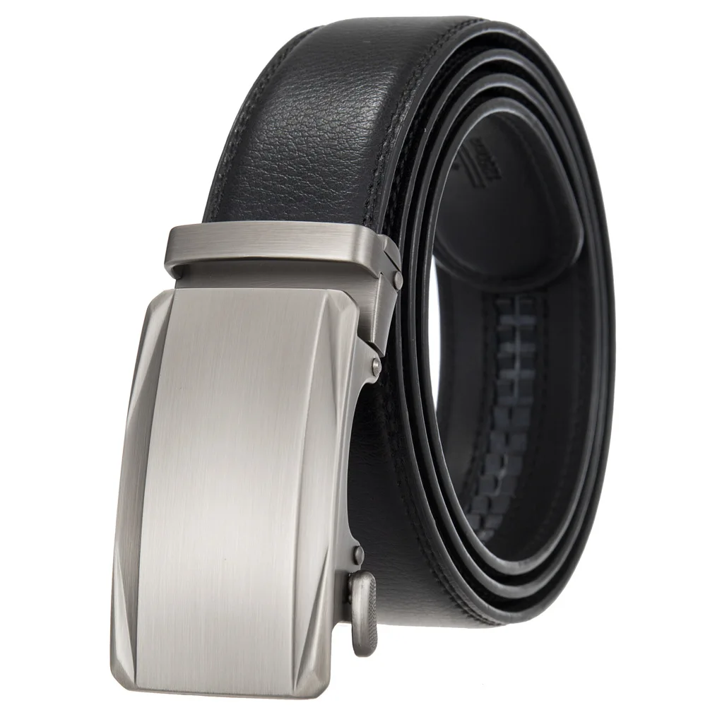 Automatic Buckle Men Fashion Belts Luxury Brand Belts For Men Leather Strap Casual Business For Men's Gifts Jeans Dress Belt