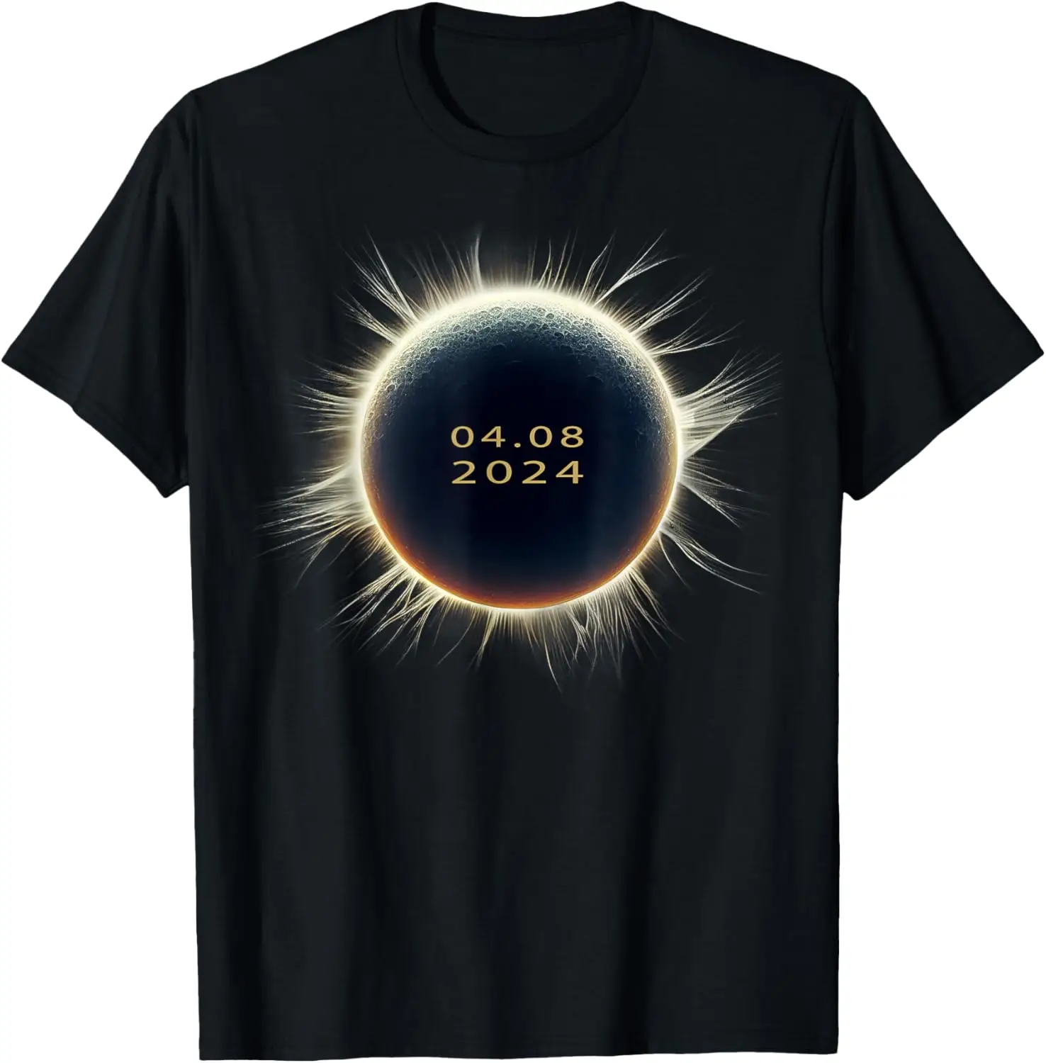 Starry Night Eclipse 2024 Ohi - Great Ohio T-Shirt