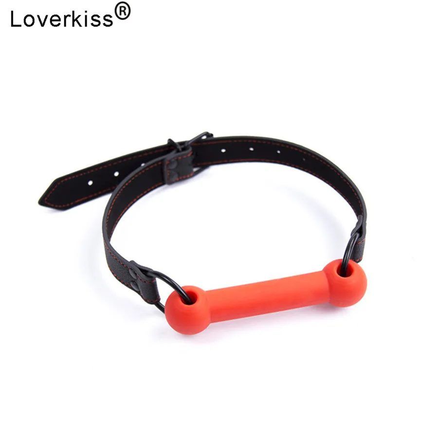 Funny Dog Slave Adult Games Bite Silicone Bone Open Mouth Gag Ball Sex Toys Bdsm Bondage Restaints Erotic Products Ring | Красота и