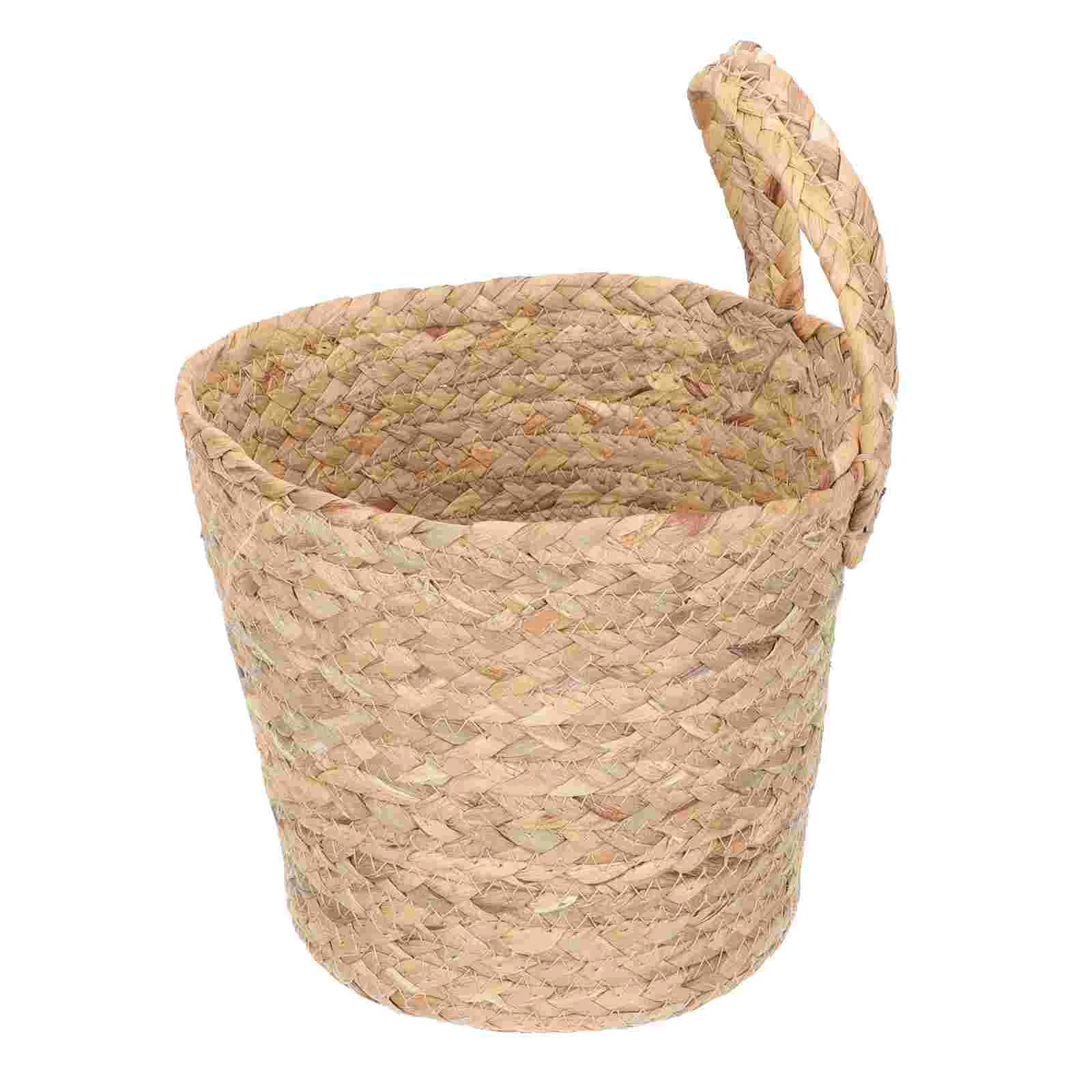 

Basket Wicker Hanging Storage Wall Seagrass Baskets Woven Egg Planter Flower Large Rattan Container Farmhouse Pot Plant Fruit