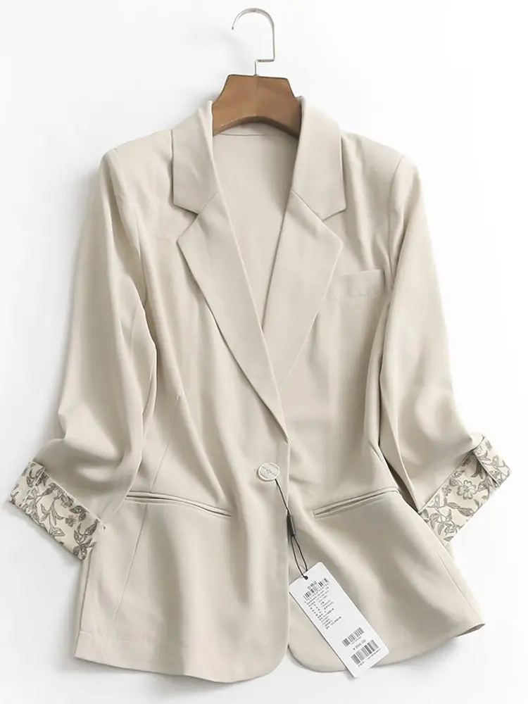 

New Fashion Business Suits Women Work Office Ladies Long Sleeve Spring Casual Blazer