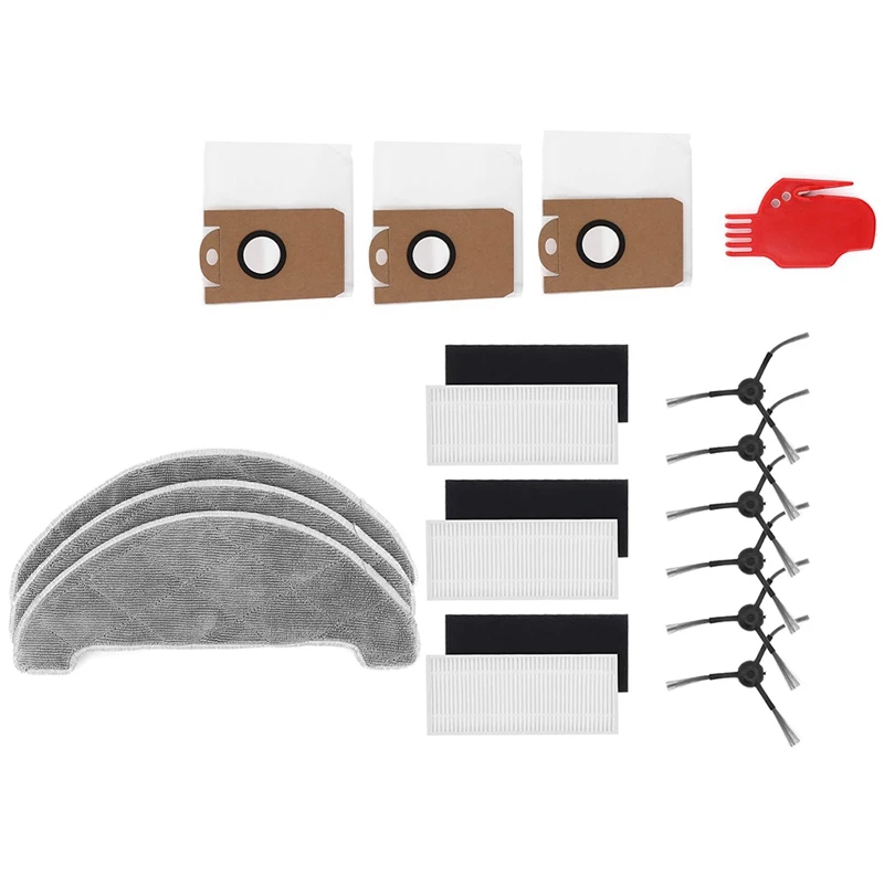 

Сменные детали, боковые щетки, Фильтры Hepa, накладки для швабры, пылесборник для Viomi S9 аксессуары для робота-пылесоса