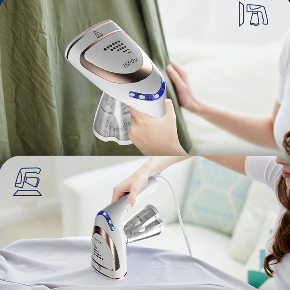 

1600W Garment Steamer Lightweight Portable Steam Iron with Steam Generator for Household Travel Business Trips