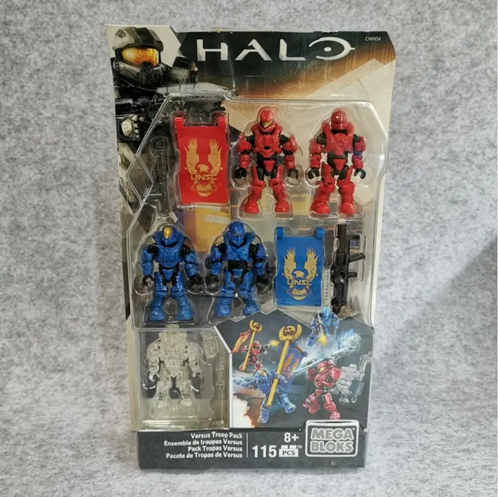 

MEGA CONSTRUX Halo Building Blocks UNSC SPARTAN VERSUS TROOP PACK CNH04