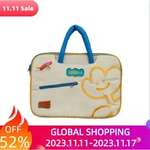 Cute Laptop Handbag  for MacBook Air M1 Case Xiaomi Dell Asus Lenovo 13 14 15 15.6 Inch Notebook Bag Portable Handbag Briefcase