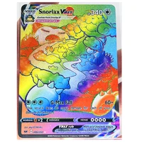 pokemon vmax mega snorlax diy toys hobbies hobby collectibles game collection anime cards