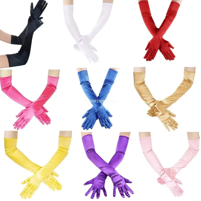 

Wedding Gloves Dance Gloves Performance Gloves Long Gloves For Women Dropship
