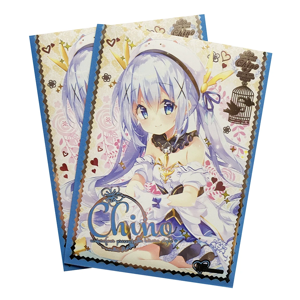 60 шт./LOTBAG аниме TCG карты рукава 66x91 мм игральные протектор High End идеальный размер