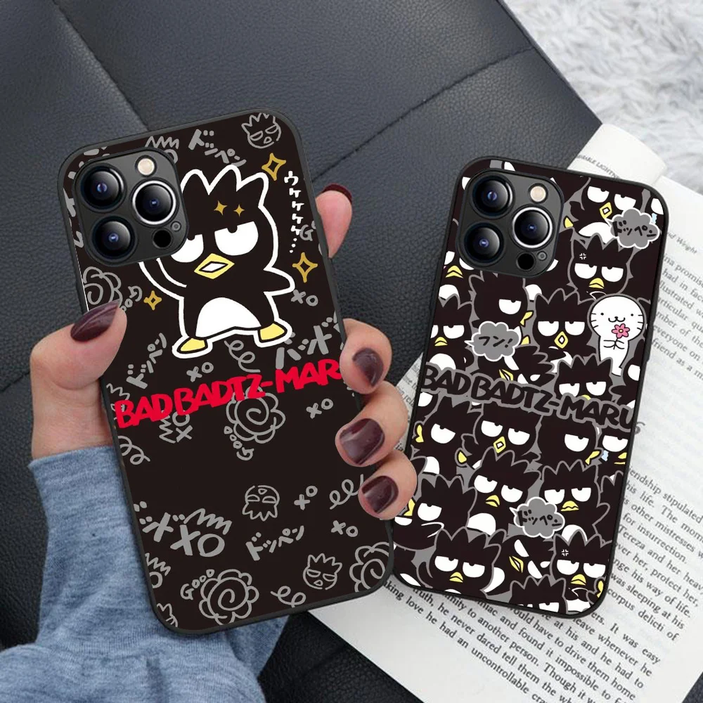 Черный чехол B-60 Badtz-Maru для Huawei Nova P30 Y6 Y9 2i Y70 Y5 8i 3i Y6P 7i Y70S Y6S Y7A Pro Lite Prime 2019