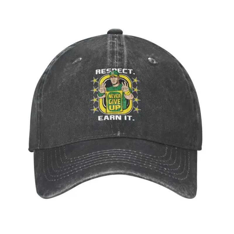 

Punk Unisex Cotton WWE Cenas Wrestling Baseball Cap Adult Adjustable Dad Hat Men Women Sports