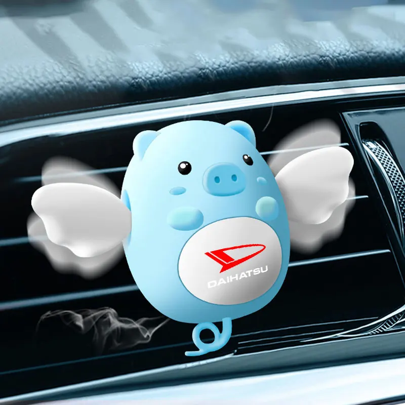 

Автомобильный освежитель воздуха в виде милой свиньи, парфюмерный диффузор для Daihatsu Terios Sirion Mira материал Rocky Feroza, аксессуары для украшения