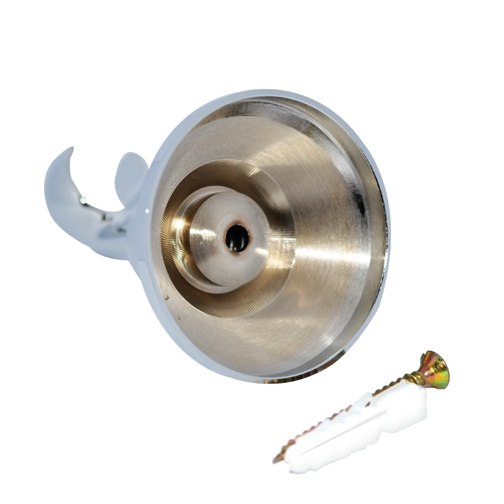 

Shower Head Holder Bathroom Showerhead Copper Bracket Wall Mounted 360 Degrees Adjustable