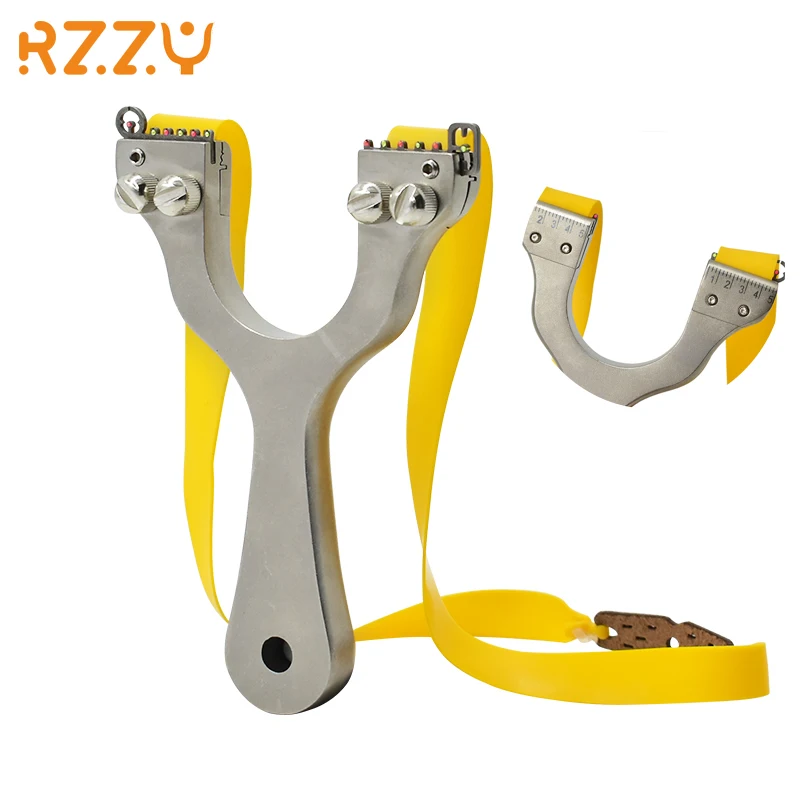 

U-shaped All-metal Stainless Steel One-piece Slingshot Big Bow Headband Sight Precision Shooting Outdoor Hunting Equipment