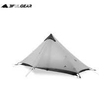 3f ul gear lanshan 1 outdoor ultralight camping tent one person 34 season professional 15d silnylon lanshan1 rodless tent
