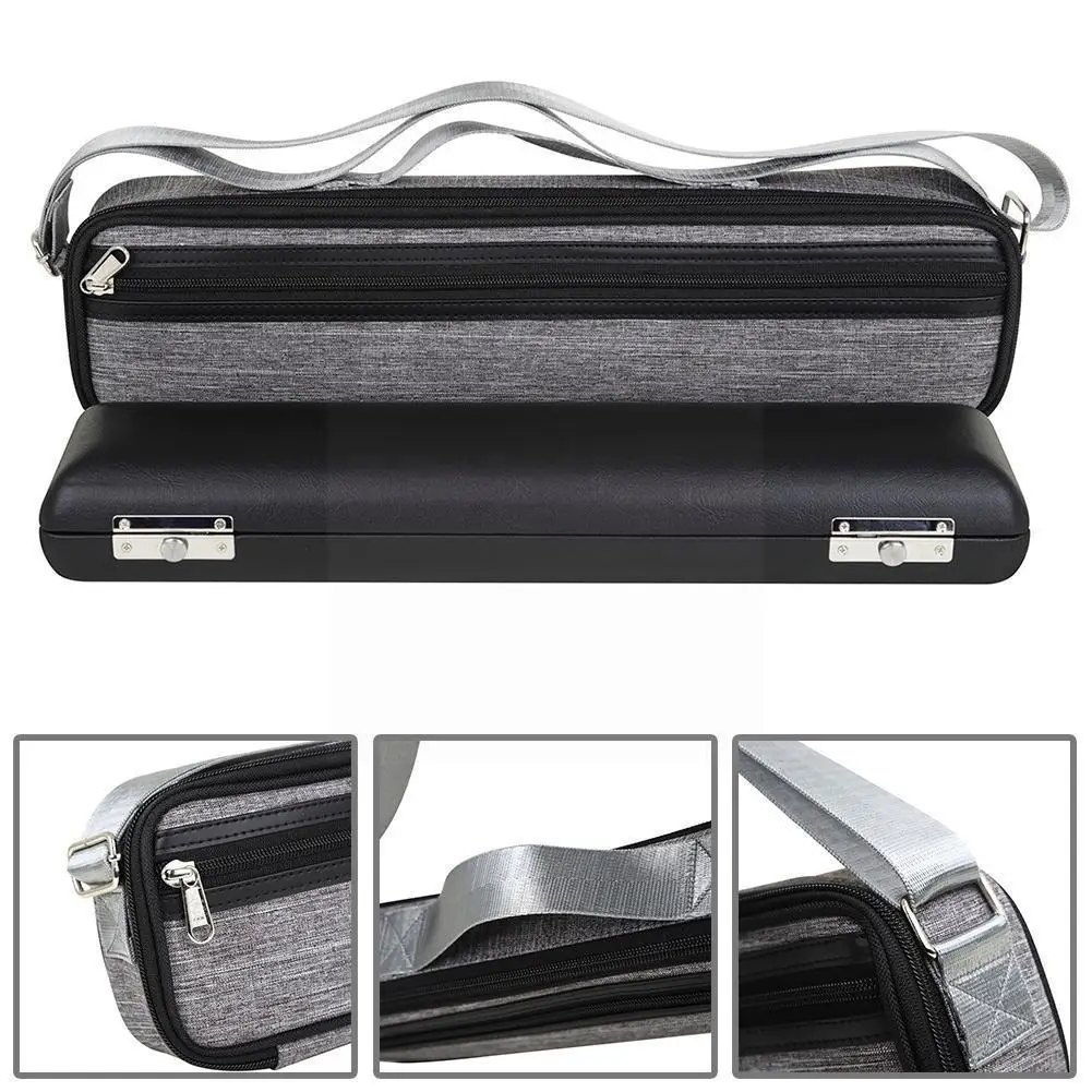 

16 Hole Flute 17 Hole Flute Bag For 16 Holes Flute C Foot With Exterior Pocket With Carry Handle Shoulder Strap D6c4