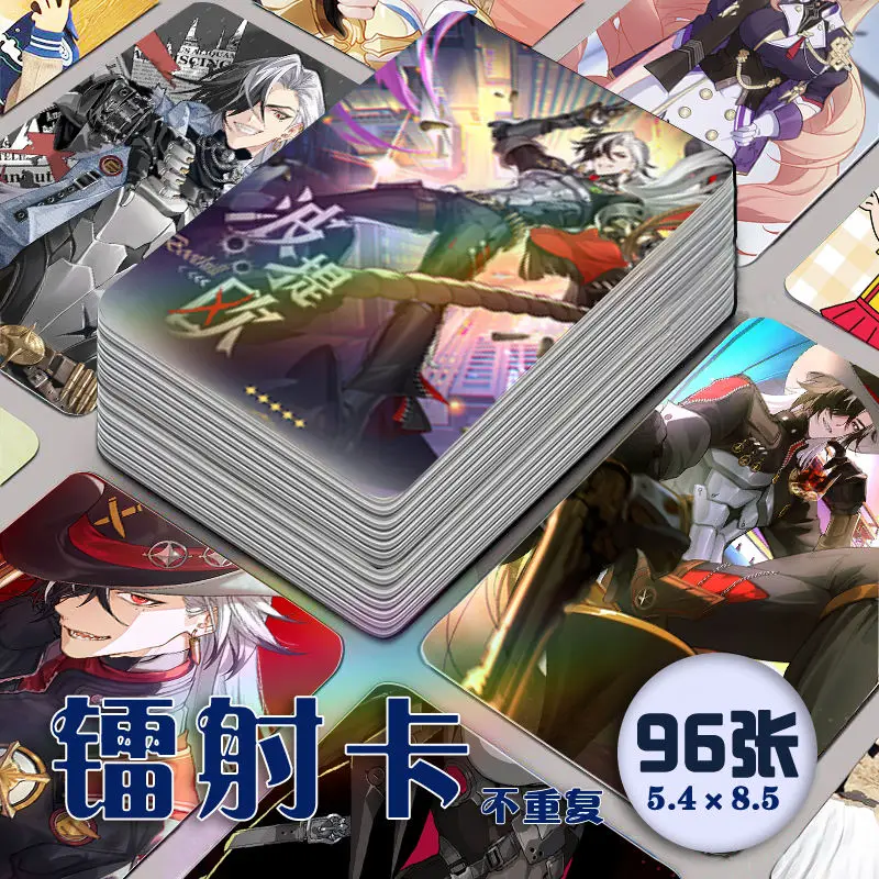 96 шт. Honkai: Star Rail аниме лазерная карта Boothill Косплей скругленные углы LOMO открытка
