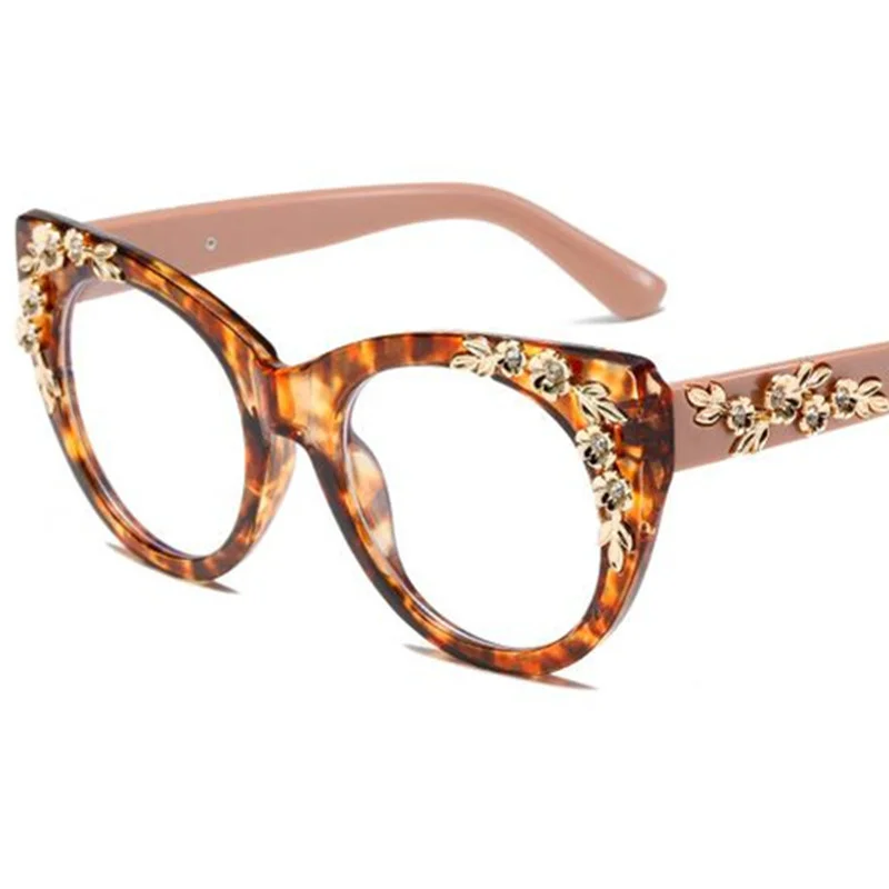 НОВЫЕ очки с защитой от синего света женские оптические кошачий глаз простые